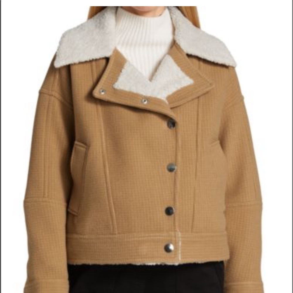 Derek Lam - Rowan Flight Jacket - Camel - XL